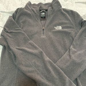 Half zip fleece sweater